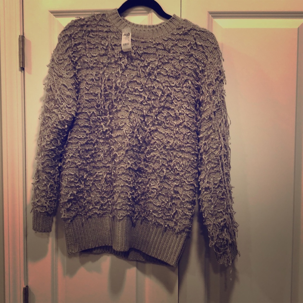Small Gray Sweater for Women